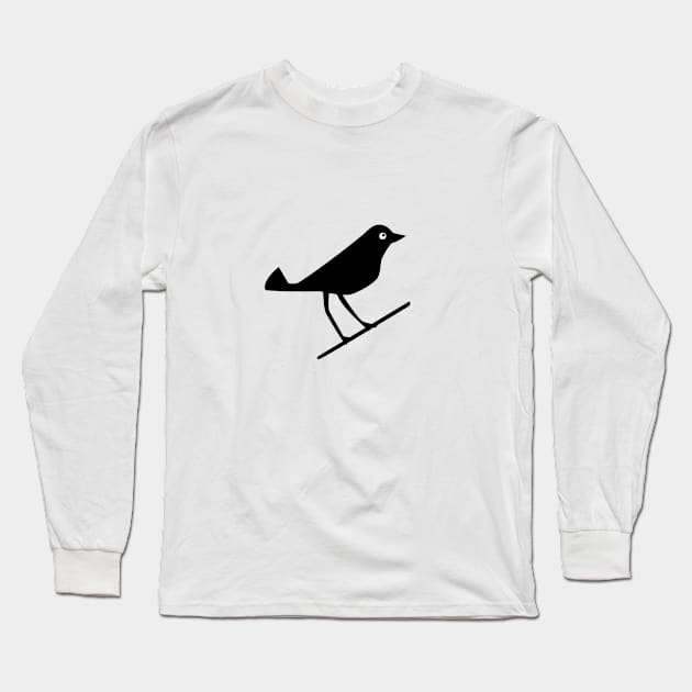 The Perfect Sparrow - French Dispatch Long Sleeve T-Shirt by Pasan-hpmm